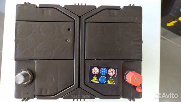 Аккумулятор 60Ah Edcon (Varta) 510A D23L азия Чехи