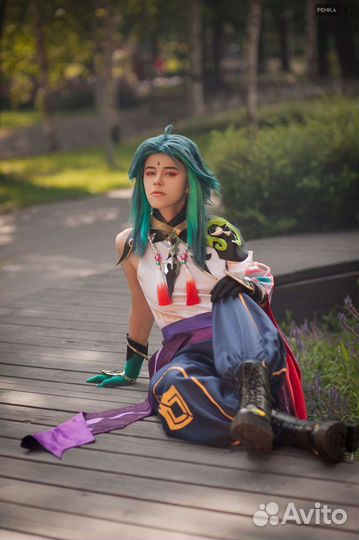 Косплей Сяо (Genshin)