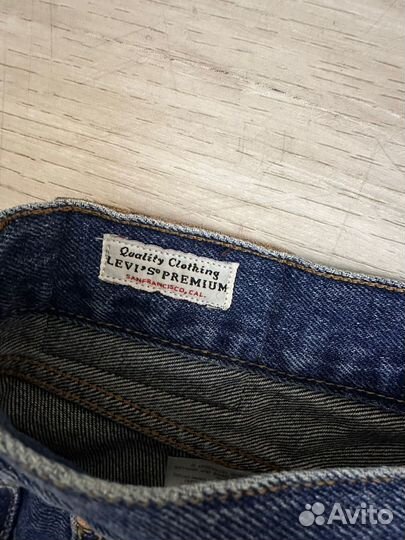 Мужские джинсы levis 501 w36