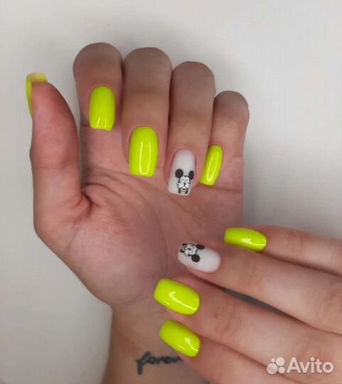 Маникюр гель лак, педикюр