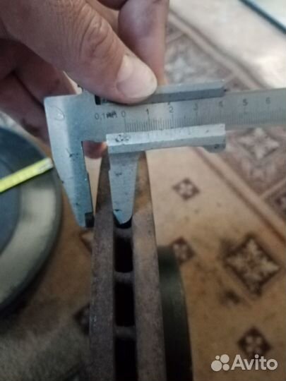 Переднии тормозные диски santa fe