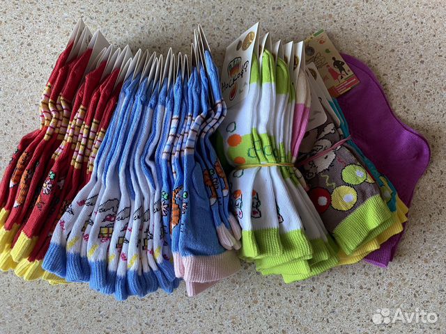 Пакет новых носок р. 12-18