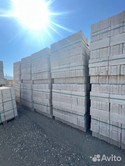 Пеплоблок / Евро 39х19х19