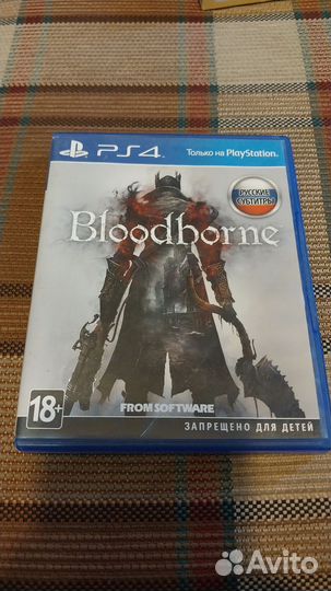 Bloodborne ps4 диск