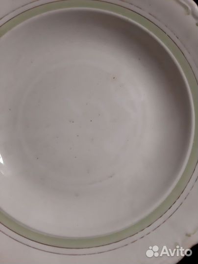 Тарелка антикварная винтажная зик Конаково