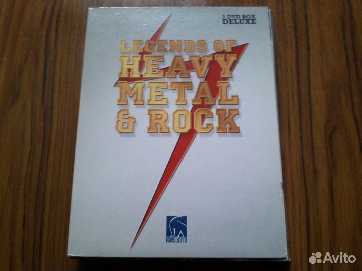 DVD Legends of Heavy Metal Rock