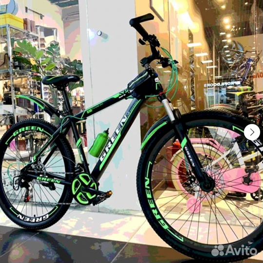 Велосипед на спицах Green Comfort 29''