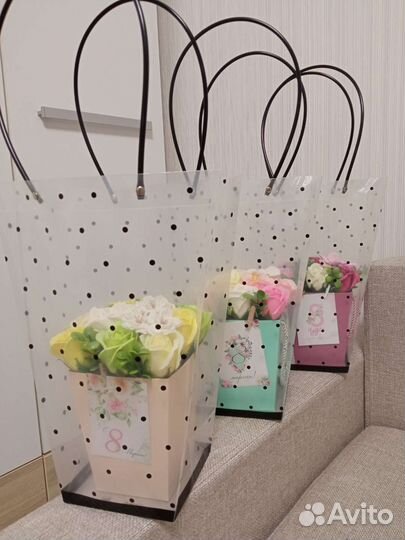 Цветы из мыла на выпускной