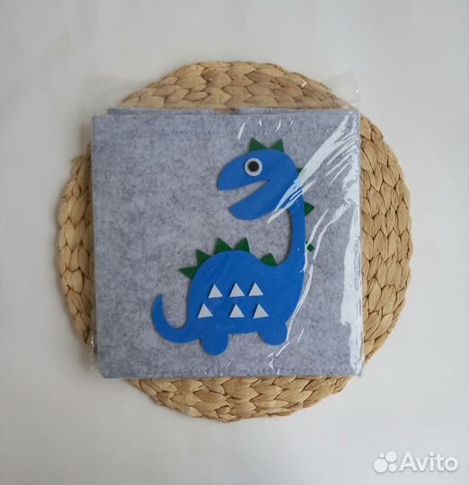 Корзина для игрушек войлок 25 на 25 см