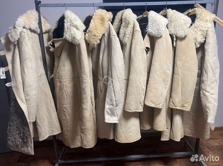 Тулуп из натуральной овчины