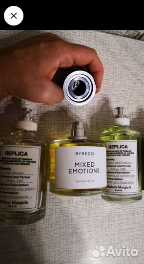 Floraiku,Byredo флакон,Margiela,HGambs,Vilhelm