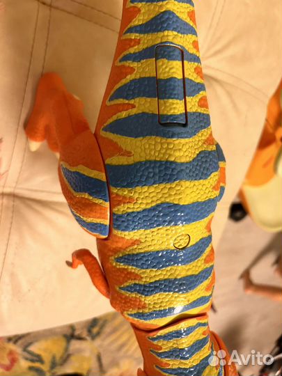 Интерактивный динозавр игрушка большой