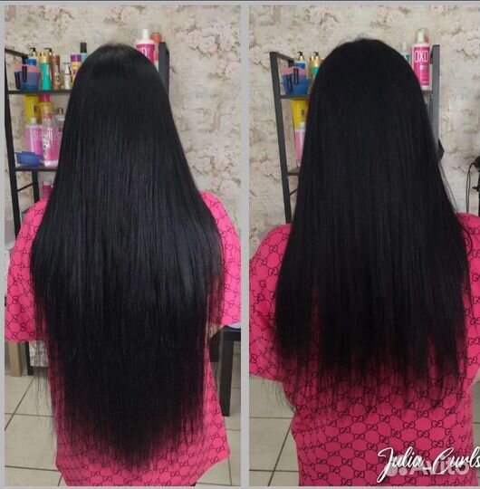 Наращивание натуральных волос