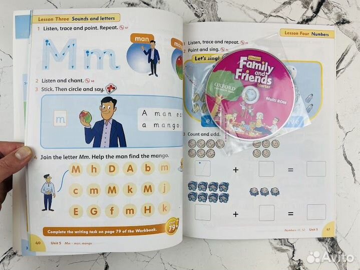 Family and Friends Starter + Alphabet Book