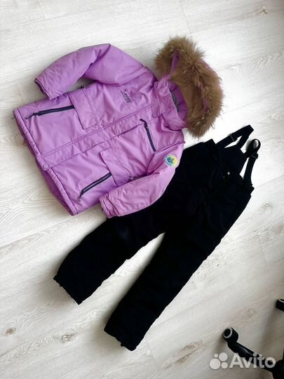 Костюм зимний 134 размер на девочку