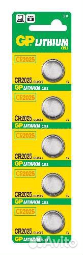 Батарейка GP CR2025/5BL