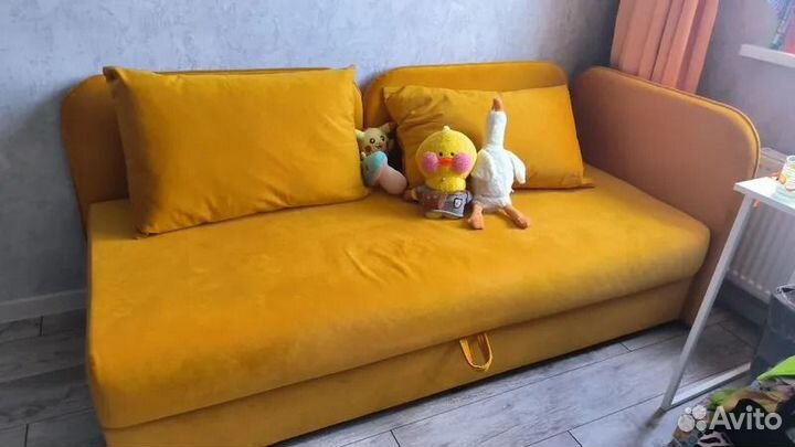 Детская кровать тахта с ортопедическим матрасом