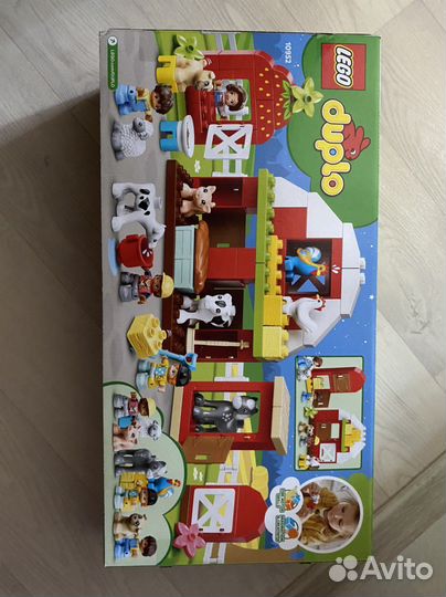 Lego duplo 10954 фермерский трактор