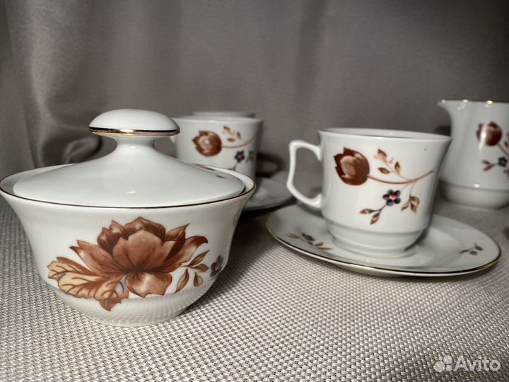 Кофейный сервиз Jlmenau be немецкая посуда