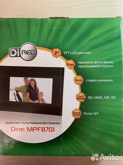 Цифровая Мультимедия фото рамка Director MPF8701