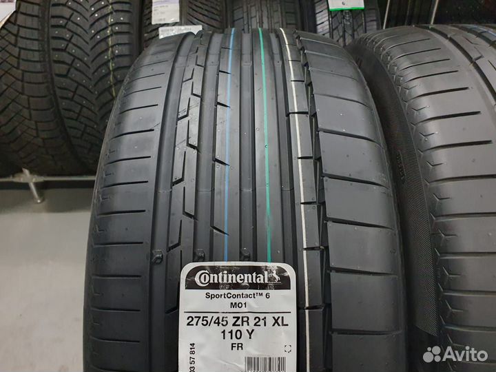 Continental ContiSportContact 6 SUV 275/45 R21 и 315/40 R21