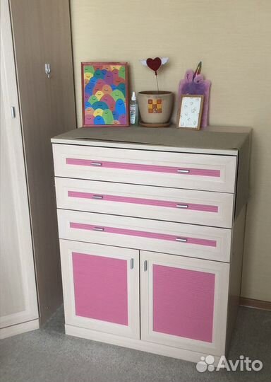 Комплект детской мебели для девочки