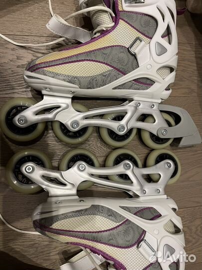 Роликовые коньки reaction размер 38-39
