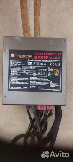 Блок питания 875W Thermaltake