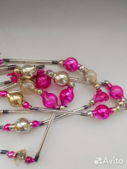 Гирлянда бусы СССР