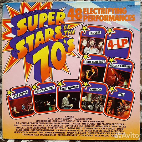 Новинки - Super star hits 70s 80s Rock pop