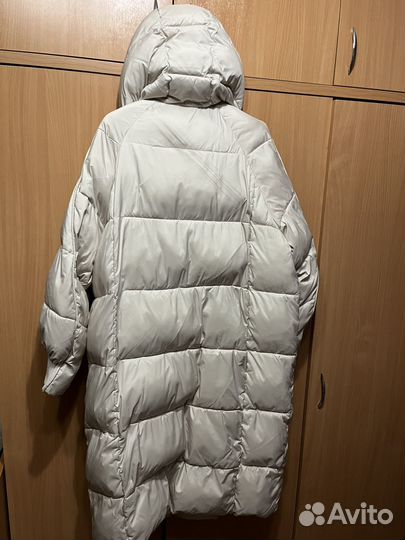 Пуховик женский длинный