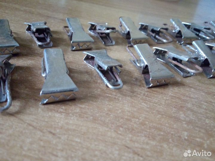 Крокодильчики для штор, Стразы