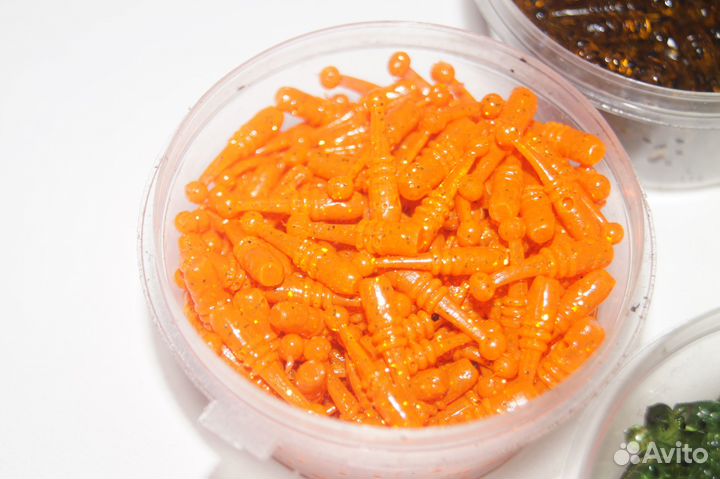 Приманки для мормышинга Wwitebait 19mm 50 штук (Ре