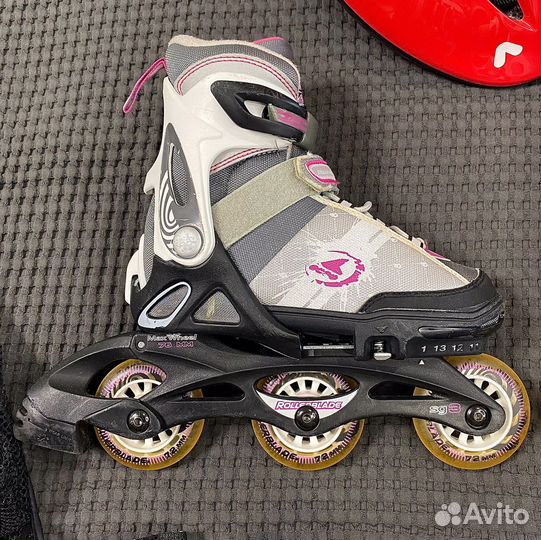 Ролики детские rollerblade с экипировкой
