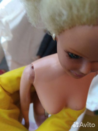 Кукла. Барби 90е СССР Сандра sandra с сережками