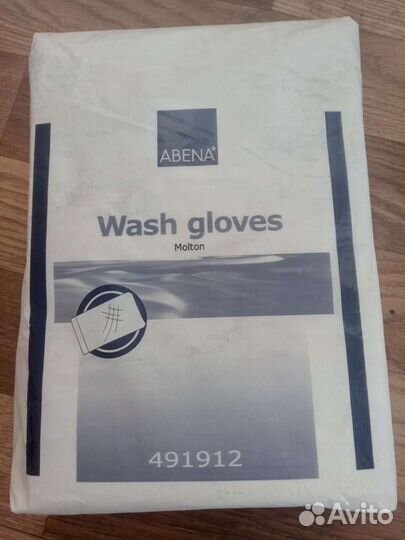 Рукавицы для мытья из нетканого материала Abena