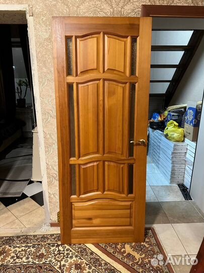Двери межкомнатные с коробкой деревянные