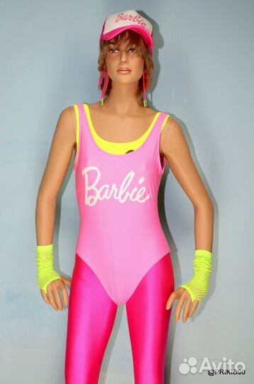 Костюм 90-х Barbie-girl Аэробика Винтажный образ