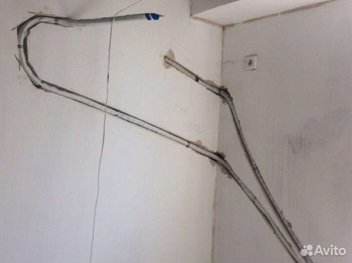 Закладная трасса монтаж закладка трассы в стену