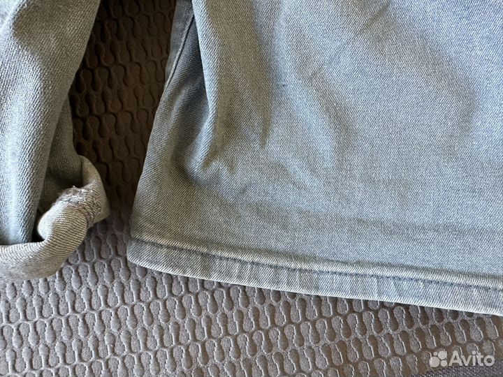 Шорты джинсовые серые