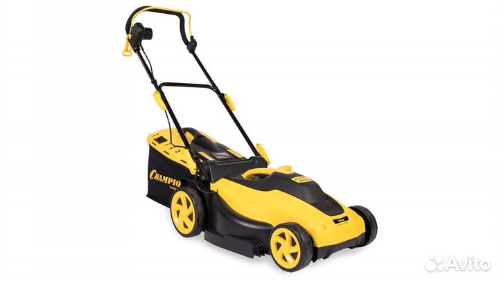 Электрическая газонокосилка champion EM3815