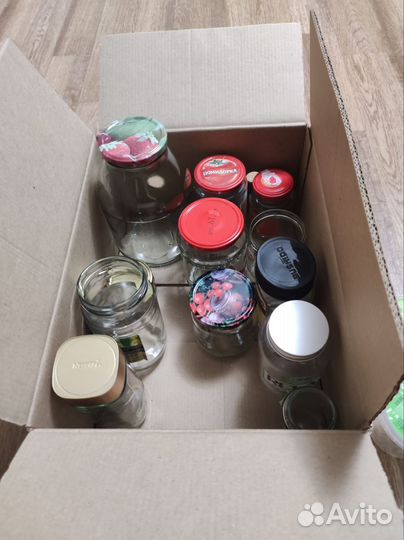 Банки стеклянные пакетом