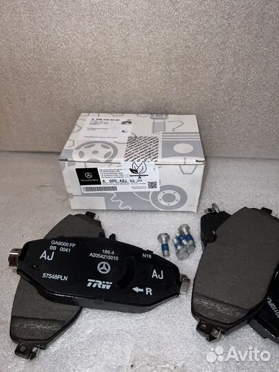 Колодки передние Mercedes E w213 C w205