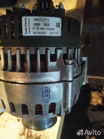 Генератор на камаз