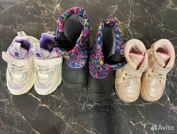 Обувь для девочки 4-5 лет