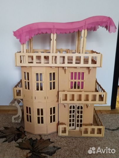 Домик из фанеры для кукол