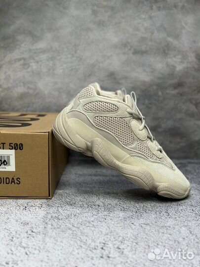 Кроссовки Adidas Yeezy Boost 500 Bone White