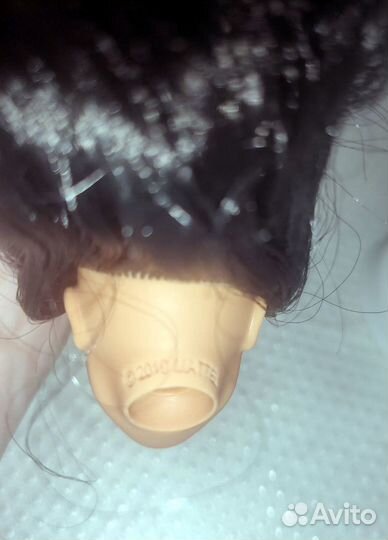 Кукольная голова 1/6 с темными волосами