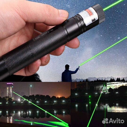 Мощная лазерная указка Огонь 303