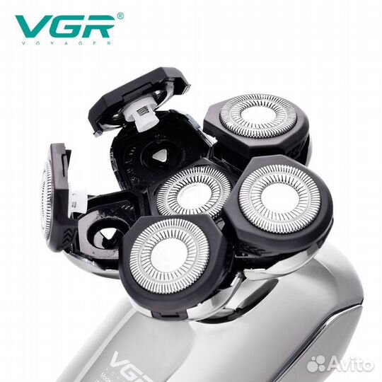 Бритва VGR V-320 для лица и головы / 5 в 1